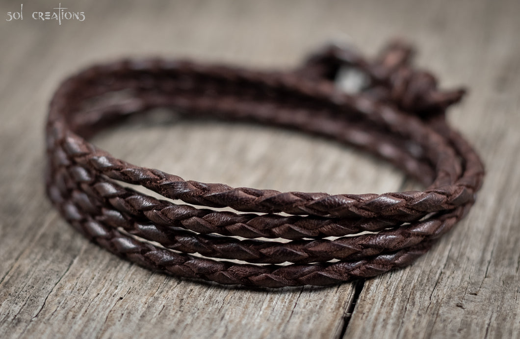 Rope Bracelets w/Cross – In God We Must