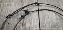 Bone Maori Hook Pendant Leather Cord Necklace